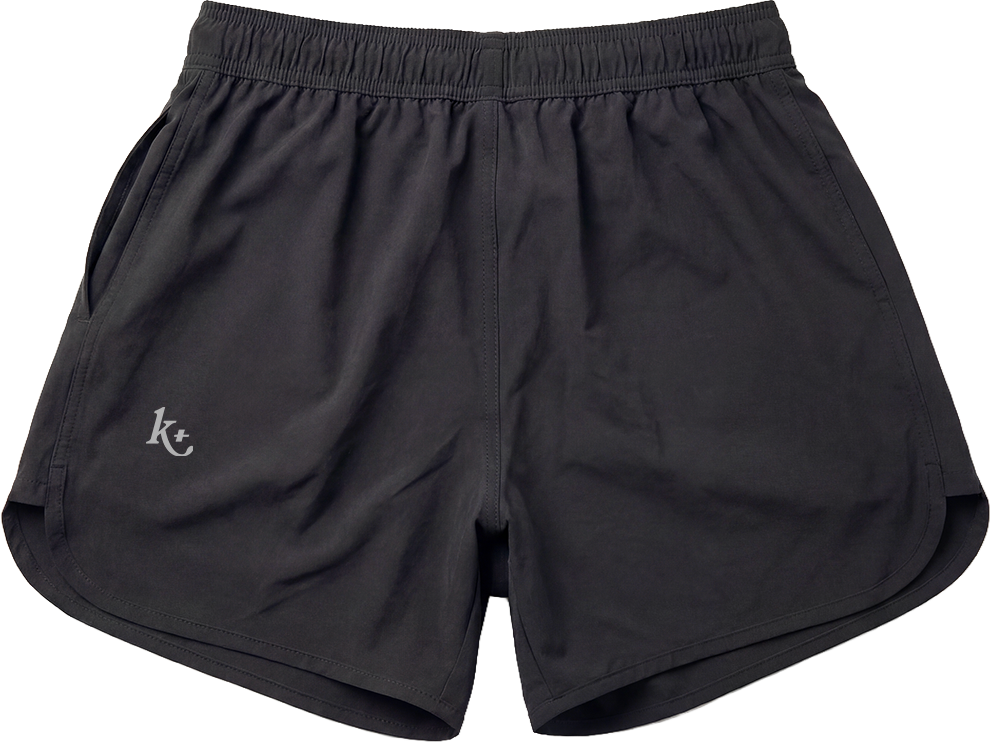 TRACK SHORTS (BLACK)