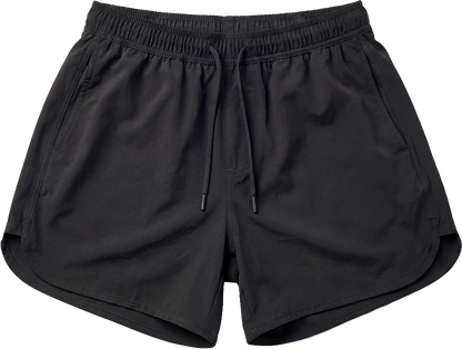 TRACK SHORTS (BLACK)